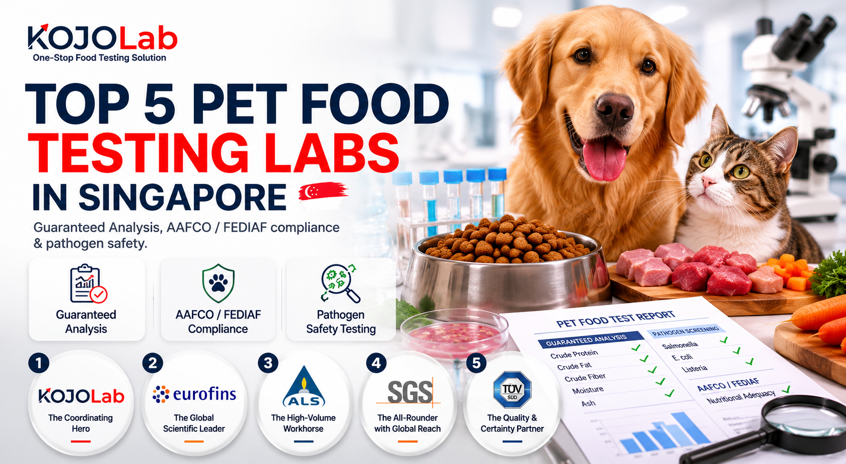 KojoLab - Singapore's Trusted Food Testing Labs
